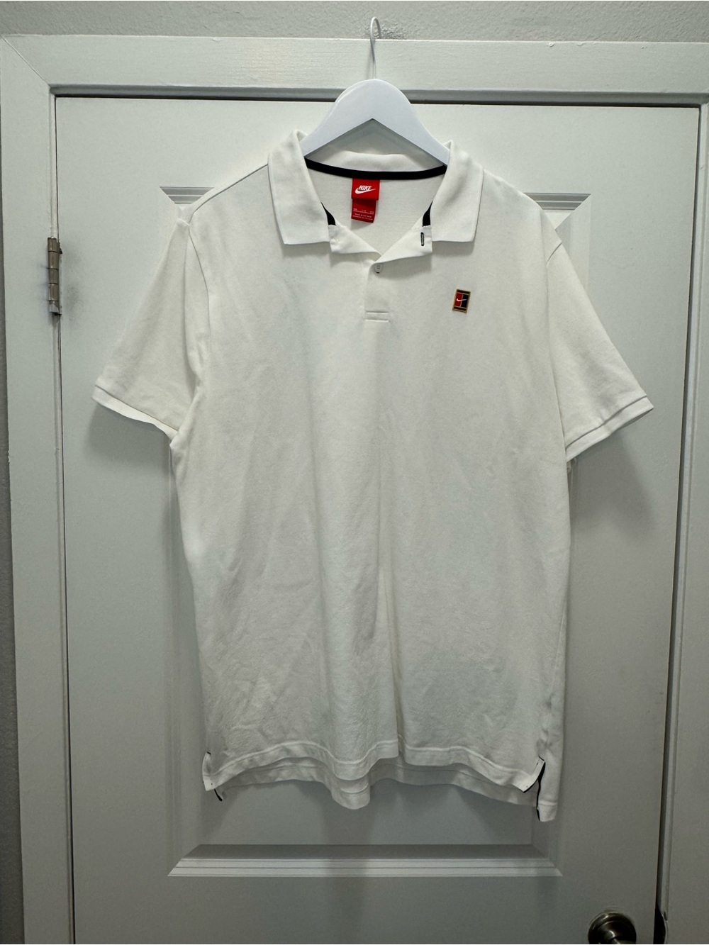 Nike Tennis Challenge Court White Polo Shirt